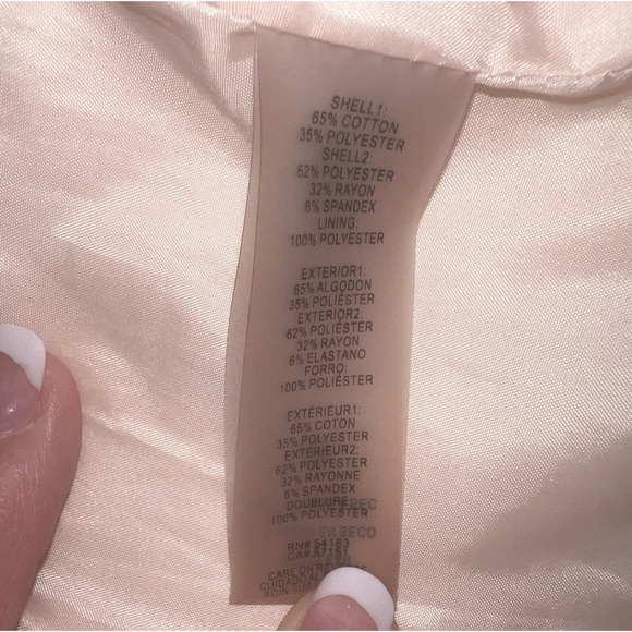 Karl Lagerfeld Pink Textured Blazer Size 10 - Picture 5 of 10